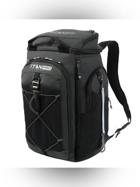 Titan PRO 26-Can  Backpack Cooler with Ice Walls Insulated Leak Proof Cooler Bag
